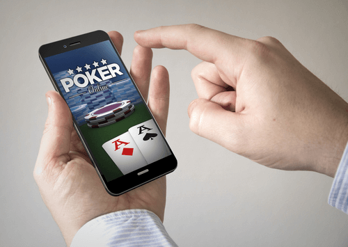 Best Android Casino Games - Photo of Person Holding Android Phone with Poker Image